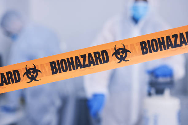 Professional Unattended Death Cleanup technician working in Lakewood, WI